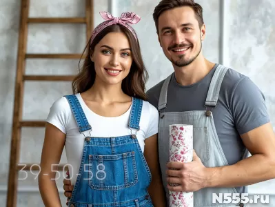 Оклейка обоями в Пензе, поклеить обои в Арбеково фото 1