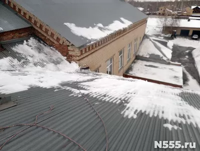 Строительство крыши в Пензе зимой, зимний ремонт кровли в Пензе фото 1
